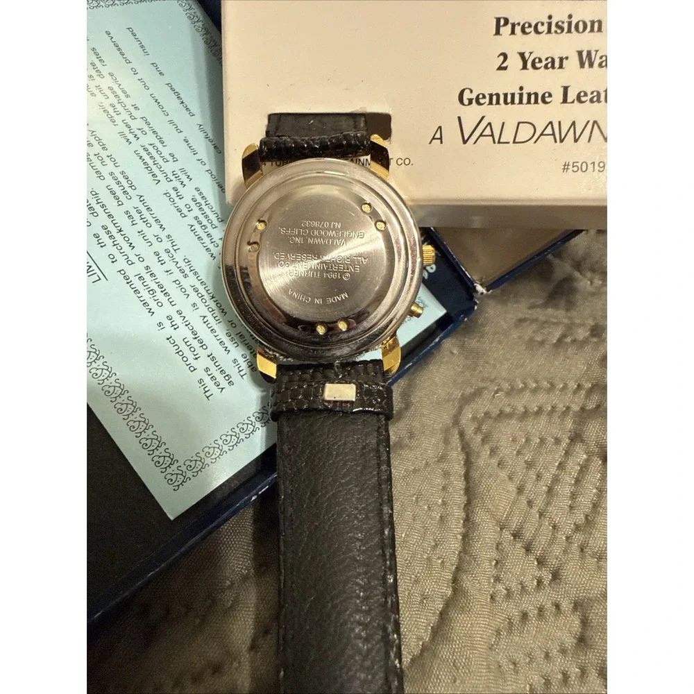 Valdawn Gone With The Wind Musical Watch Women OS Black New Vintage Tara Theme